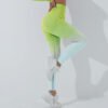 Fitness Sport Suits Yoga Leggings Color Gradient Pants - Image 3