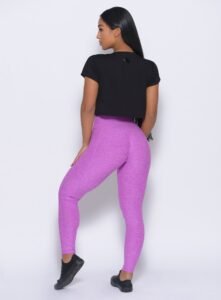Women's Scrunch Butt Lifting Leggings Drawstring Yoga Pants - Image 5