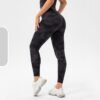 High Waisted Leggings for Women - Soft Slim Tummy Control Printed Pants for Running Cycling Yoga - Image 4
