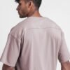 Cotton Gym Shirts Oversized Athletic Loose Workout t Shirts Short Sleeve - Image 5