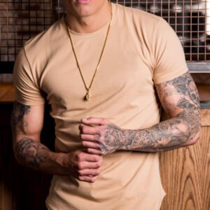 Premium Fitted Men's T-Shirt Crew Neck