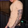 Premium Fitted Men's T-Shirt Crew Neck - Image 3