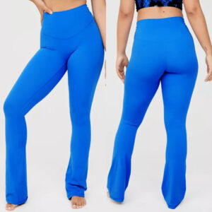 Nylon Flare Leggings Yoga Pants Women High Waist Wide Leg Pants Gym Sports Flared Yoga Pants