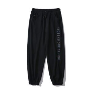 French terry sweatpants for men loose casual sweatpants